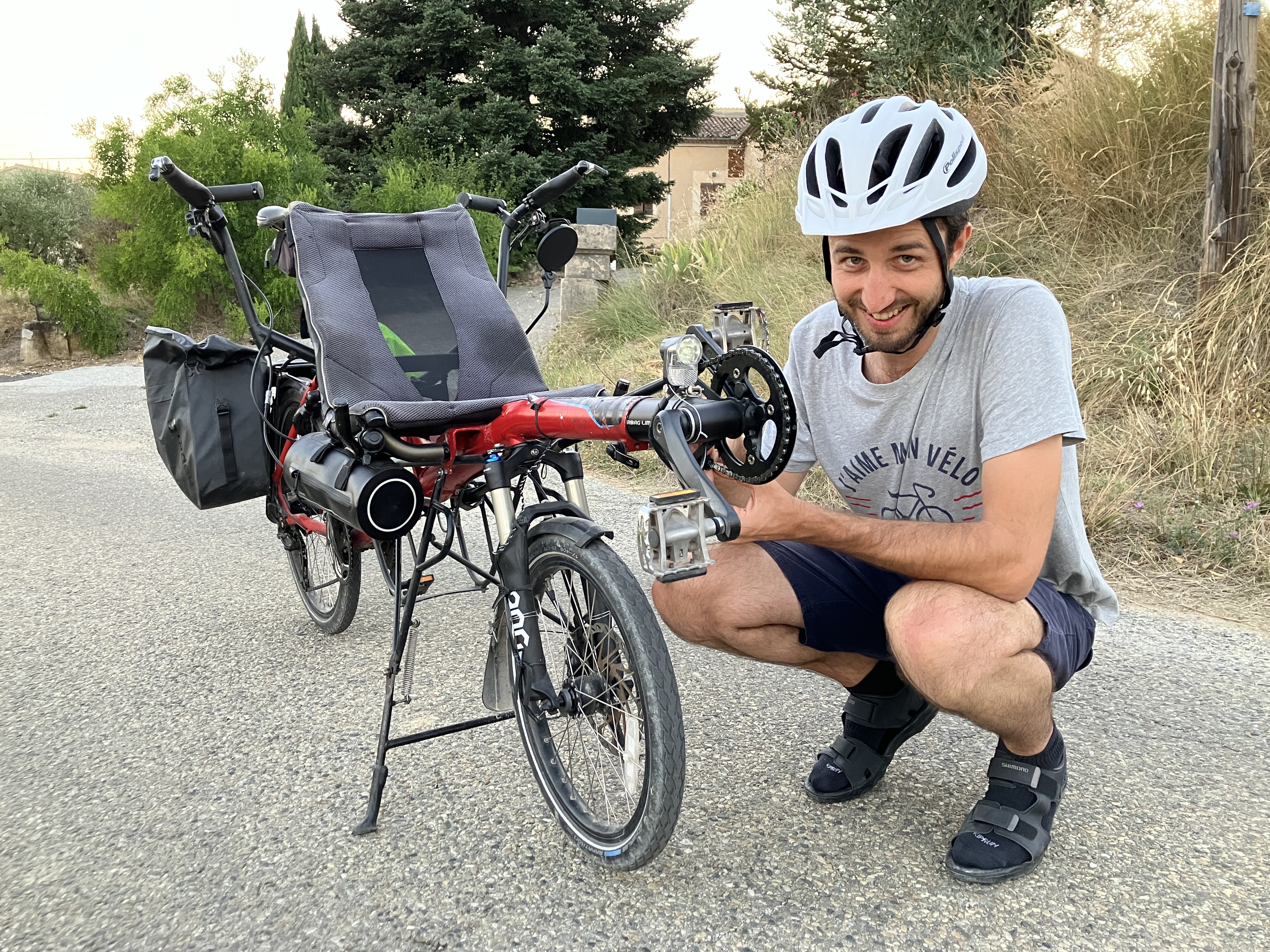 Tandem Pino prêt pour un nouveau voyage